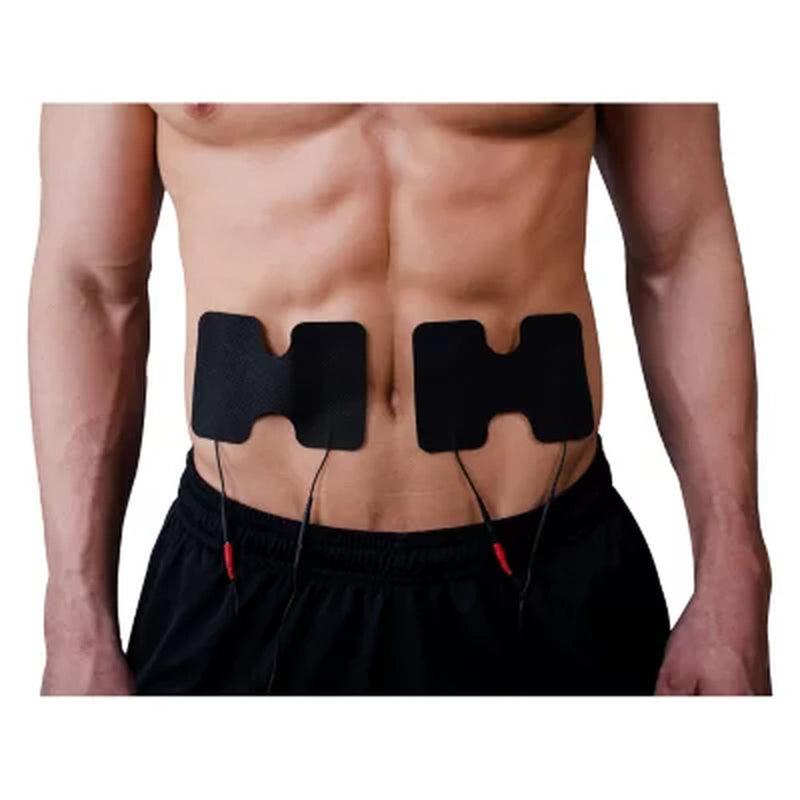 Ireliev Dual Channel TENS + EMS System with Electrode Pads (2 Sizes)