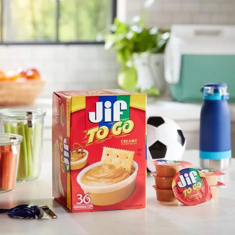 Jif-To-Go Creamy Peanut Butter (36 Ct.)