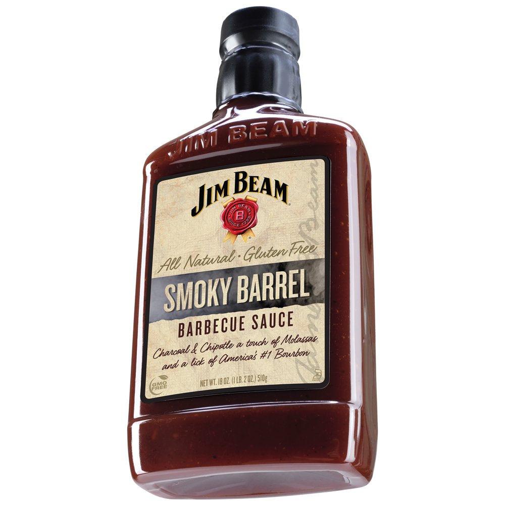 Jim Beam Smoky Barrel Barbecue Grilling Sauce, 18 Oz