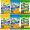 Journey of Snacks "Seri'S Choice International Snack" Soldanza Plantain Chips Variety Pack 2.5Oz (Pack of 6) | 2 Lightly Salted, 2 Ripe, 2 Banana