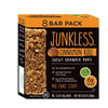 JUNKLESS Non-Gmo Delicious Chewy Cinnamon Roll Granola Bars, 8 Ct, 1.1 Oz