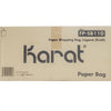 Karat Kraft Paper Bags with Twisted Handles, Medium (250 Ct.)