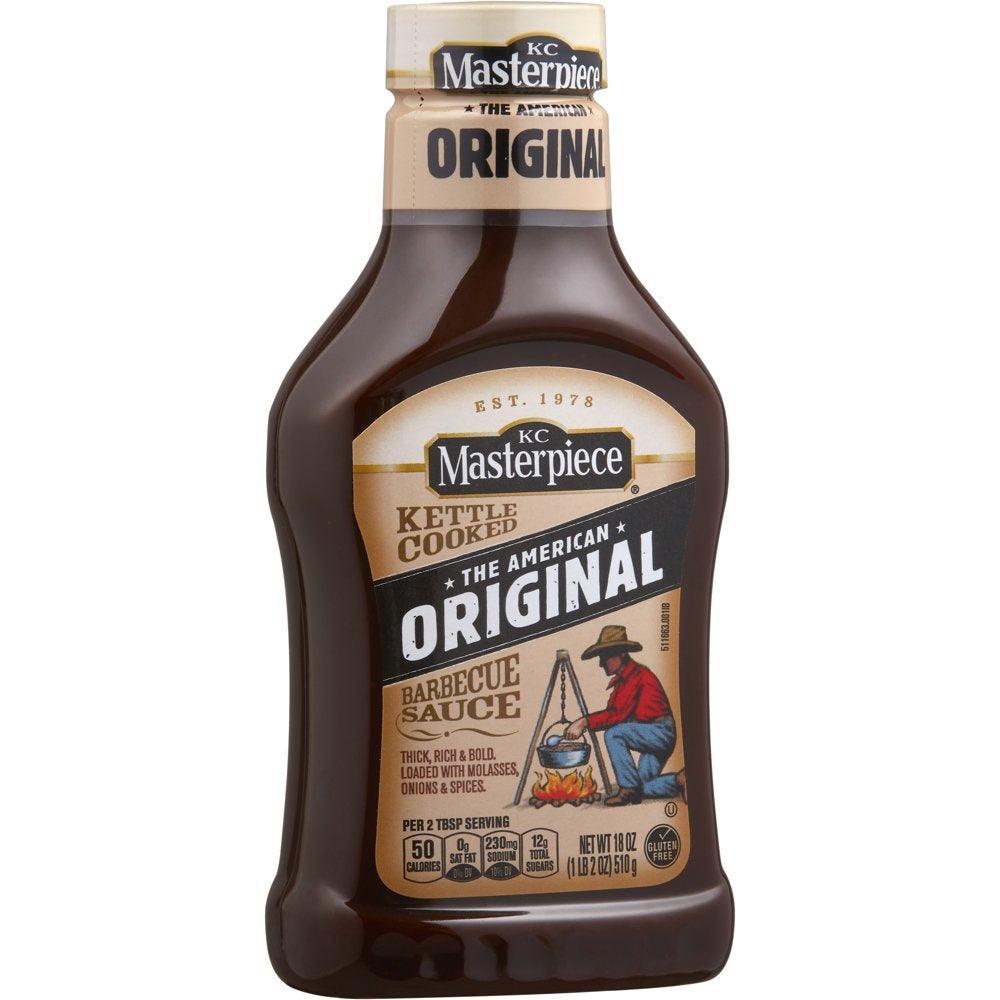 KC Masterpiece Original Barbecue Sauce, 18 Oz