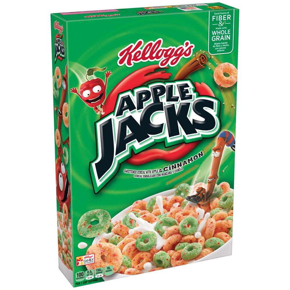 Kellogg'S Apple Jacks, Breakfast Cereal, Original, 12.2 Oz