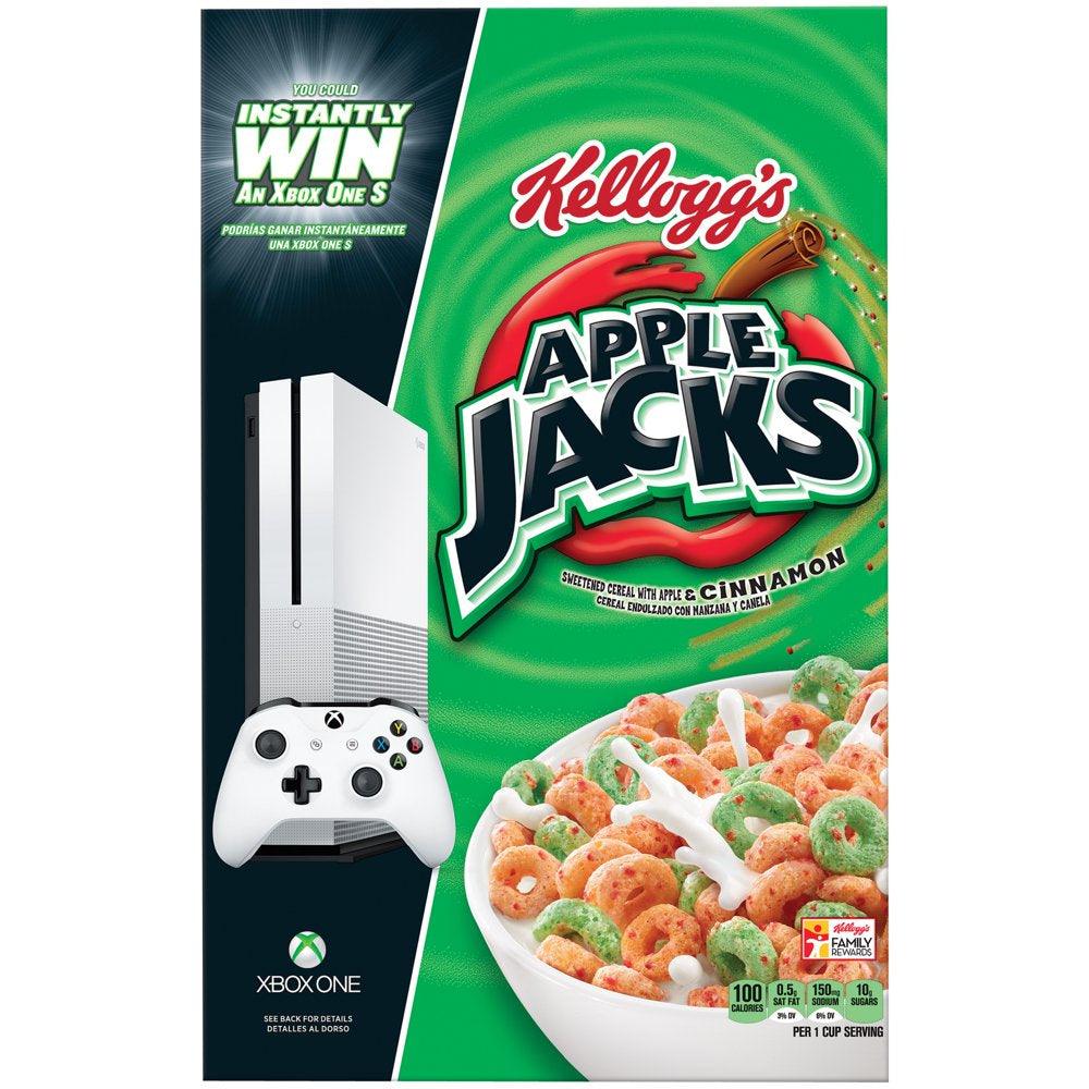 Kellogg'S Apple Jacks, Breakfast Cereal, Original, 12.2 Oz