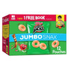 Kellogg'S Apple Jacks Jumbo Snax Original Cereal Snacks, 5.4 Oz, 12 Count