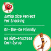 Kellogg'S Apple Jacks Jumbo Snax Original Cereal Snacks, 5.4 Oz, 12 Count