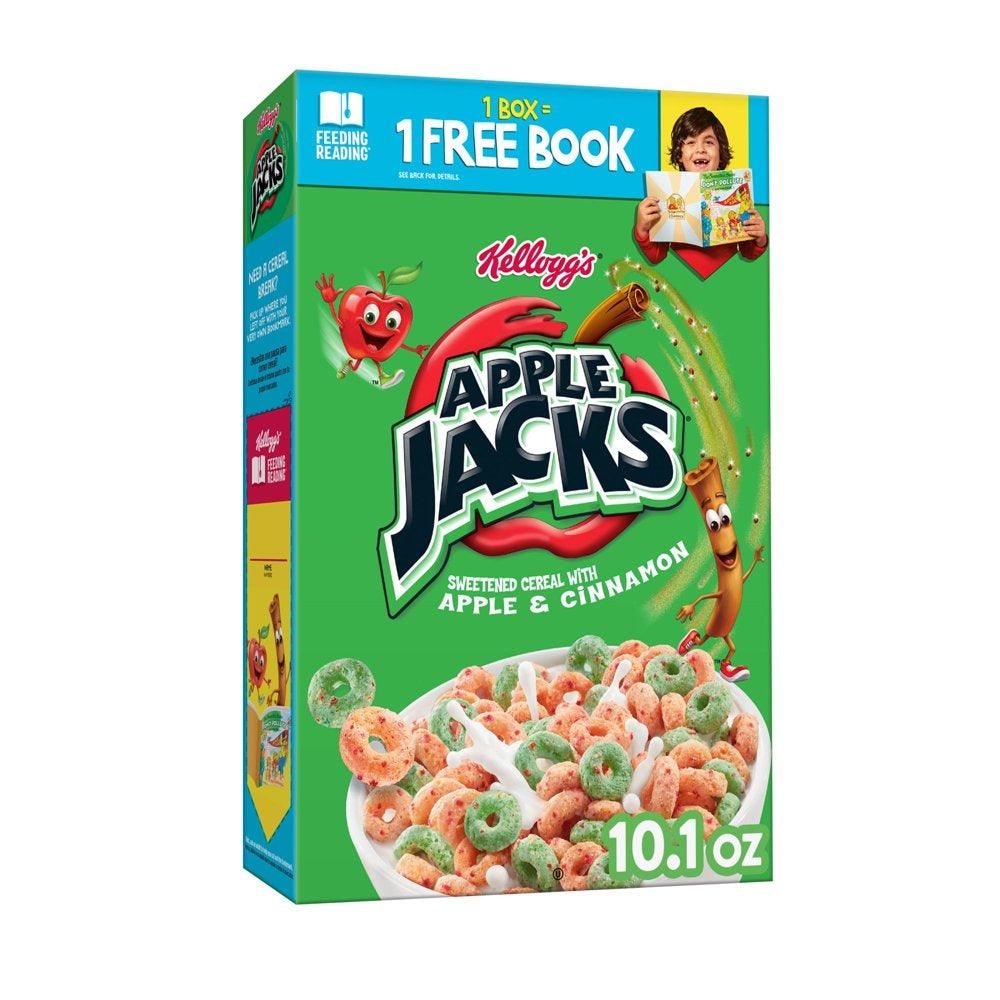 Kellogg'S Apple Jacks Original Breakfast Cereal, 10.1 Oz