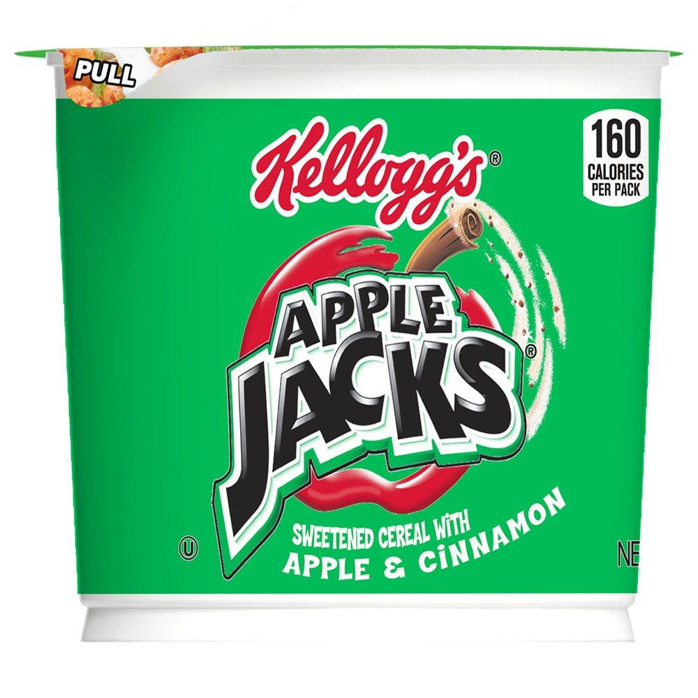 Kellogg'S Apple Jacks Original Breakfast Cereal Cups, 1.5 Oz