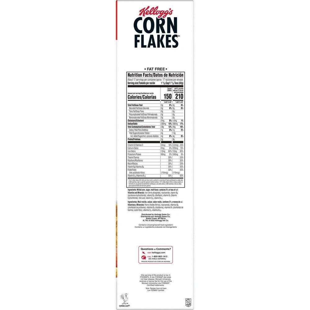 Kellogg'S Corn Flakes Original Cold Breakfast Cereal, 25.2 Oz