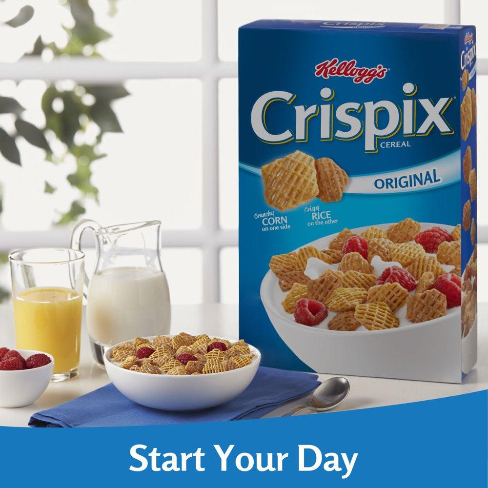 Kellogg'S Crispix Original Cold Breakfast Cereal, 18 Oz