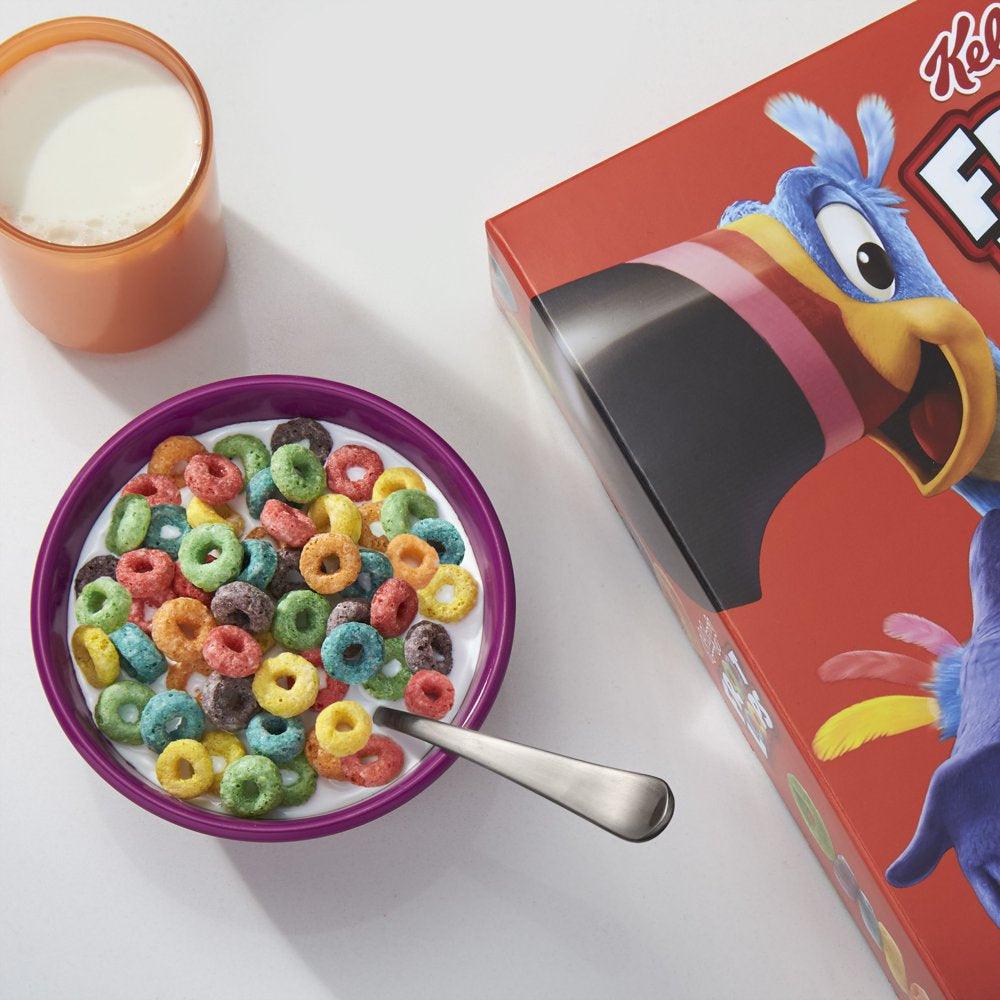 Kellogg'S Froot Loops, Breakfast Cereal, Original, Low Fat, 12.2 Oz Box