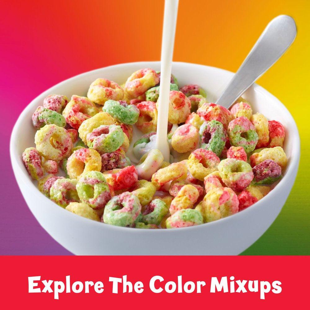 Kellogg'S Froot Loops Color Mixups Original Cold Breakfast Cereal, 13 Oz