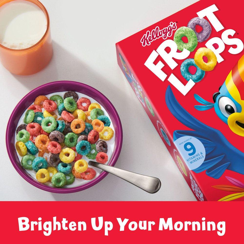 Kellogg'S Froot Loops Original Breakfast Cereal, 28 Oz