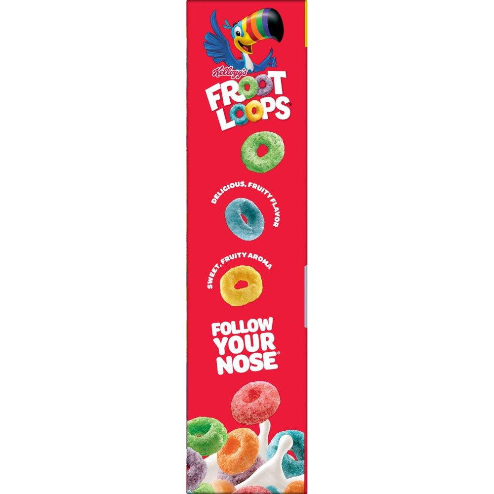 Kellogg'S Froot Loops Original Cold Breakfast Cereal, 14.7 Oz