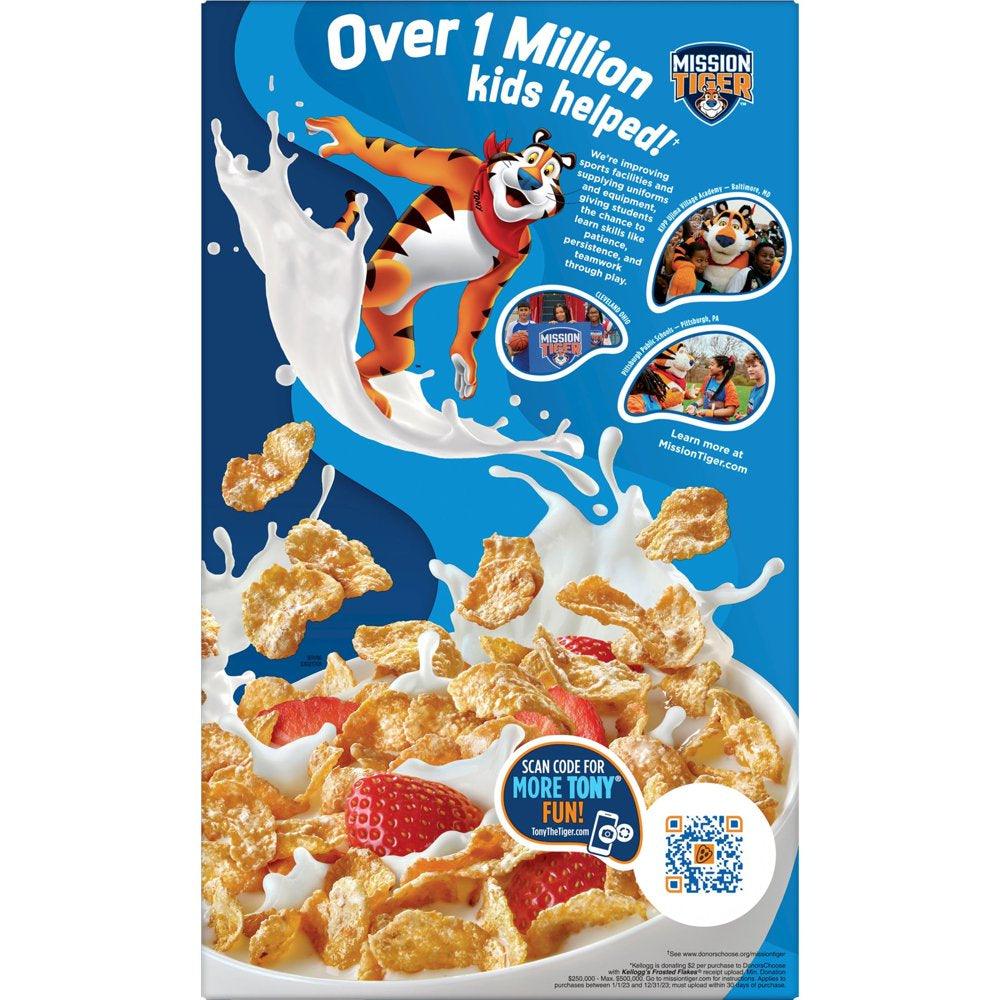 Kellogg'S Frosted Flakes Breakfast Cereal, Kids Snacks, Original, 24 Oz, Box