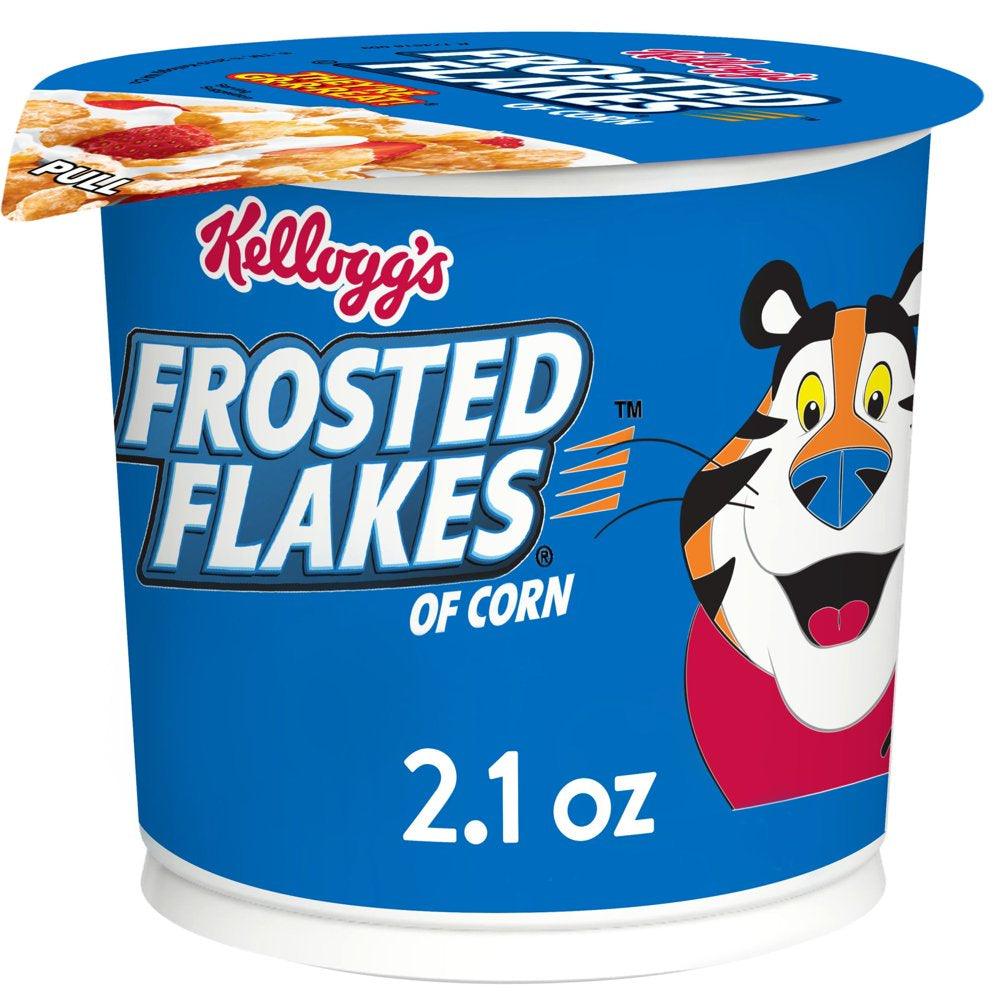 Kellogg'S Frosted Flakes Original Cold Breakfast Cereal, 2.1 Oz