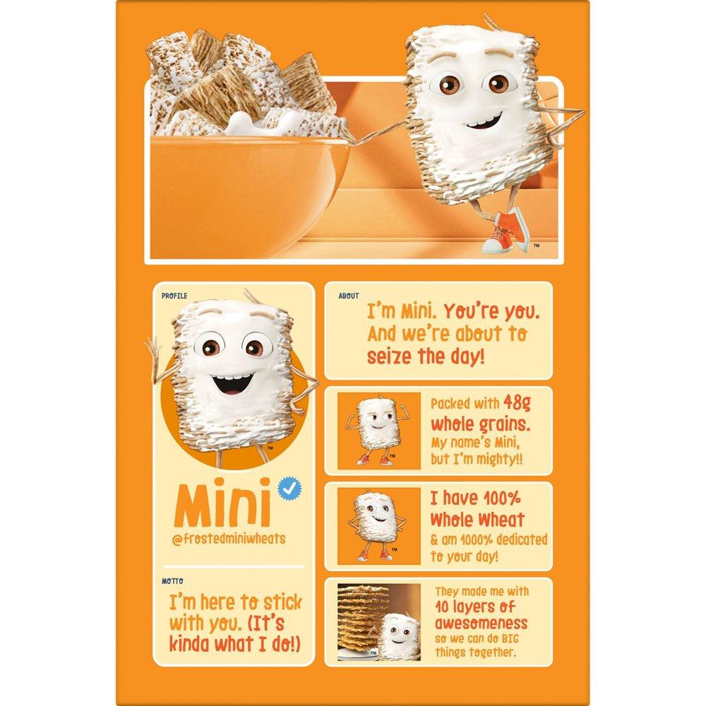 Kellogg'S Frosted Mini-Wheats Original Cold Breakfast Cereal, 18 Oz