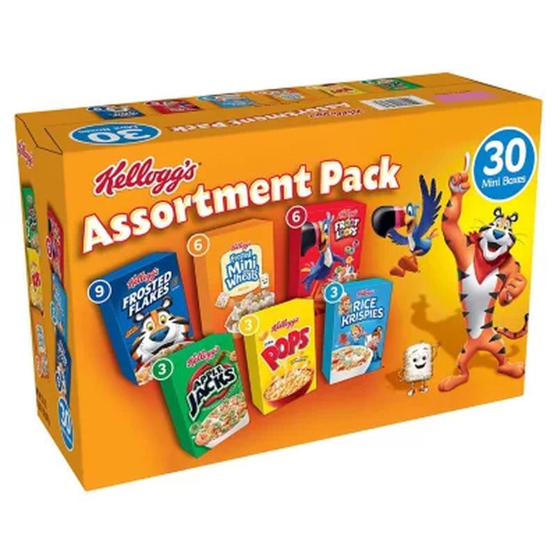 Kellogg'S Jumbo Assortment Pack (32.7 Oz., 30 Pk.)