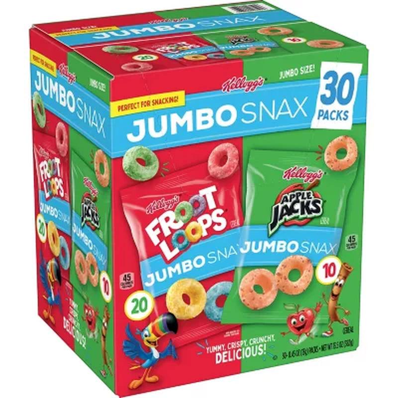 Kellogg'S Jumbo Snax (0.45 Oz., 30 Pk.)