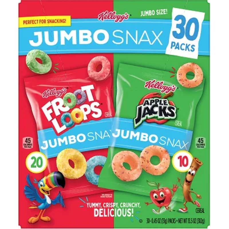 Kellogg'S Jumbo Snax (0.45 Oz., 30 Pk.)