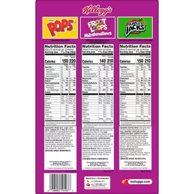 Kellogg'S Kids Variety Pack (37.3 Oz.)