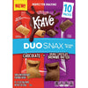 Kellogg'S Krave Duo Snax Chocolate and Double Chocolate Brownie Batter Cereal Snacks, 5 Oz, 10 Count