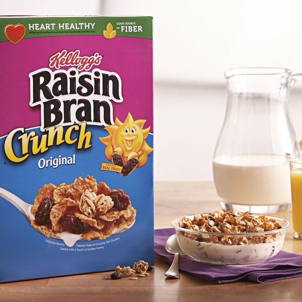 Kellogg'S Raisin Bran Crunch, Breakfast Cereal, Original, 18.2 Oz