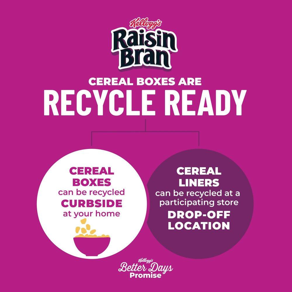 Kellogg'S Raisin Bran Crunch Original Breakfast Cereal, 22.5 Oz