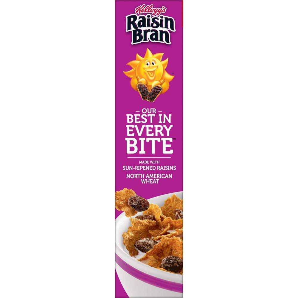 Kellogg'S Raisin Bran Original Cold Breakfast Cereal, 37 Oz