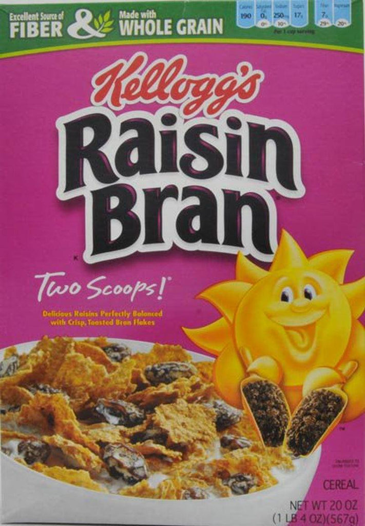 Kellogg'S Raisin Bran Sweet Raisins Cereal, 20 Oz