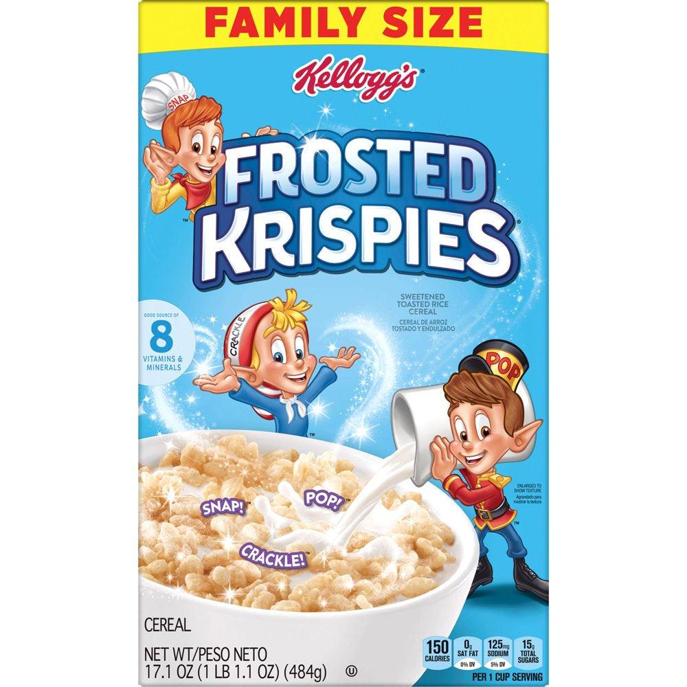 Kellogg'S Rice Krispies Original Cold Breakfast Cereal, 17.1 Oz