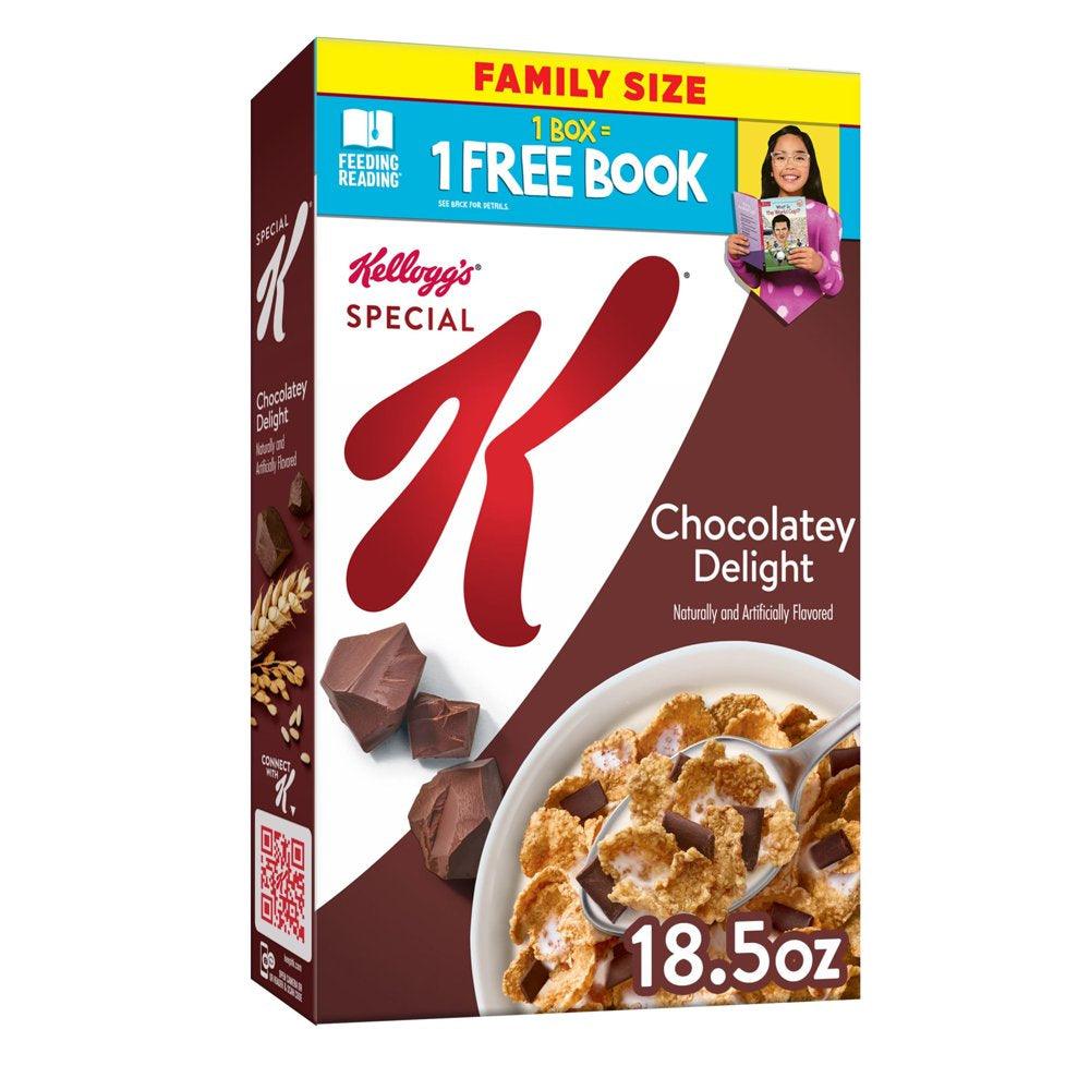 Kellogg'S Special K Chocolatey Delight Breakfast Cereal, 18.5 Oz