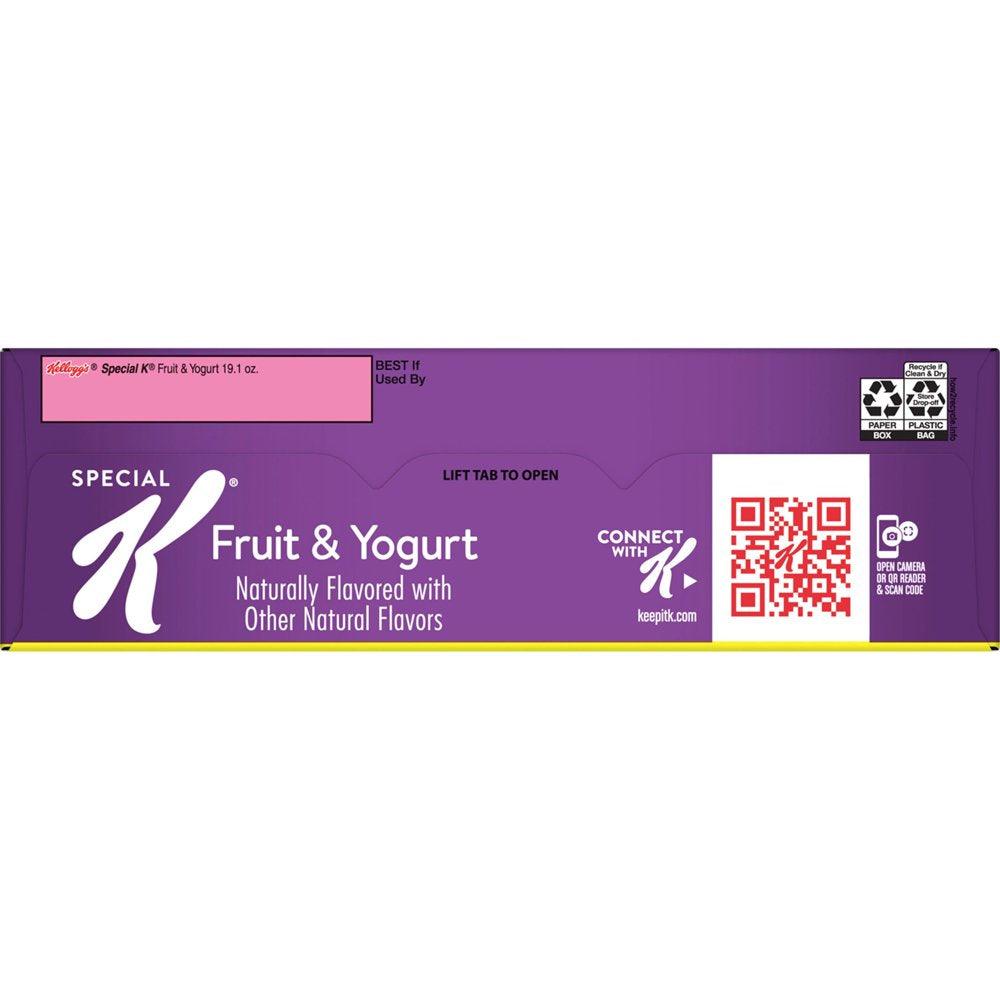 Kellogg'S Special K Fruit and Yogurt Breakfast Cereal, 19.1 Oz