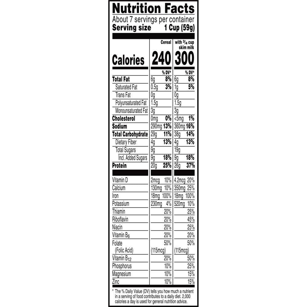 Kellogg'S Special K High Protein Chocolate Almond Cold Breakfast Cereal, 15.5 Oz