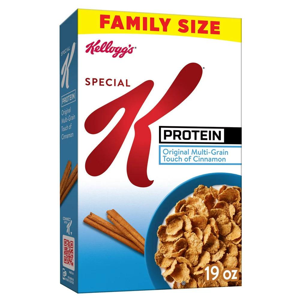 Kellogg'S Special K Original Multi-Grain Touch of Cinnamon Cold Breakfast Cereal, 19 Oz