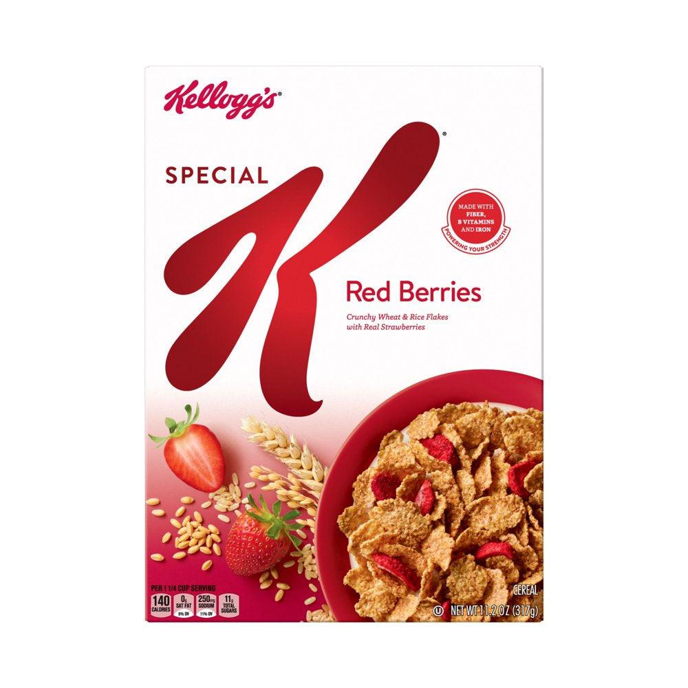 Kellogg'S Special K Red Berries Cold Breakfast Cereal, 11.2 Oz