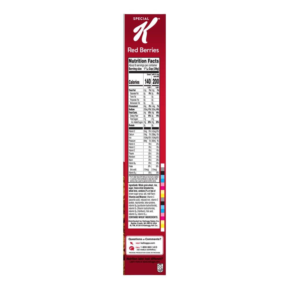 Kellogg'S Special K Red Berries Cold Breakfast Cereal, 11.2 Oz