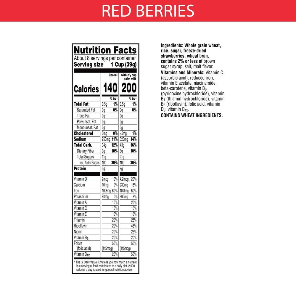 Kellogg'S Special K Red Berries Cold Breakfast Cereal, 11.7 Oz