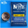 Kettle Brand Potato Chips, Sea Salt & Vinegar Kettle Chips, Party Size, 13 Oz