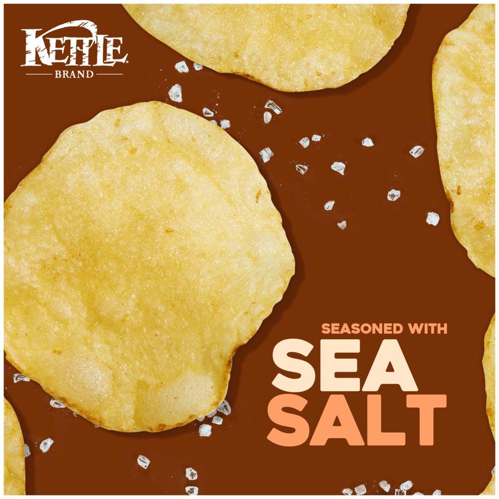 Kettle Brand Potato Chips, Sea Salt Kettle Chips, 8.5 Oz