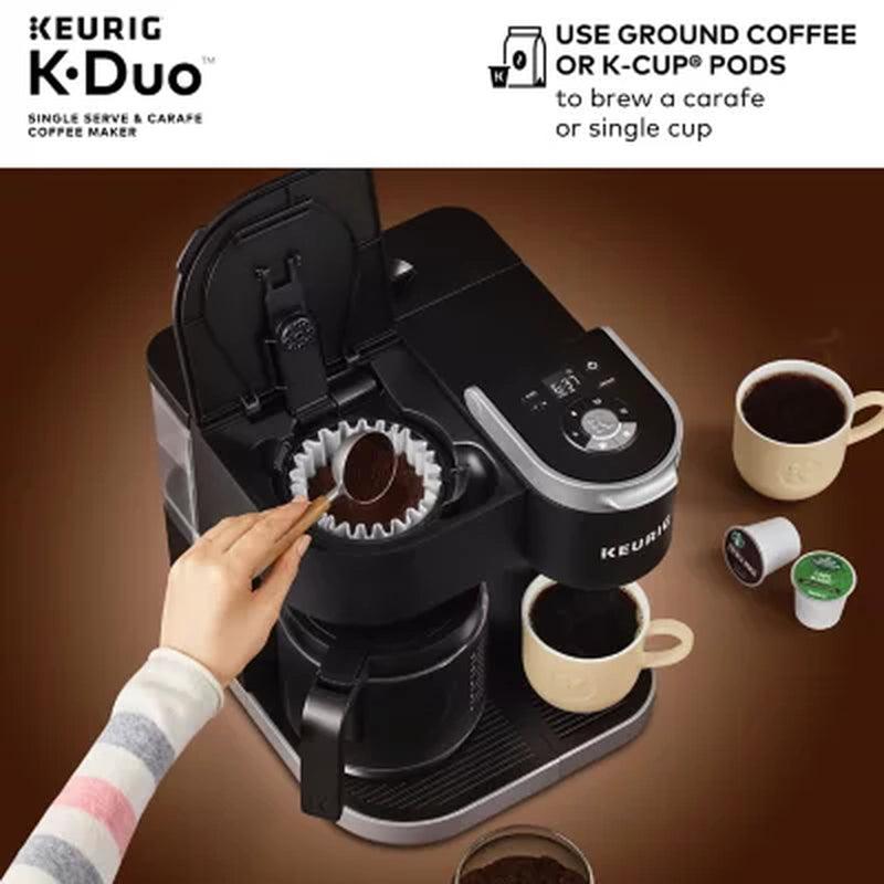 Keurig K-Duo Single Serve and Carafe Coffee Maker with Removable Reservoir