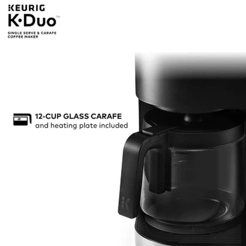 Keurig K-Duo Single Serve and Carafe Coffee Maker with Removable Reservoir