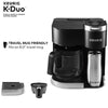 Keurig K-Duo Single Serve and Carafe Coffee Maker with Removable Reservoir