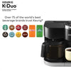 Keurig K-Duo Single Serve and Carafe Coffee Maker with Removable Reservoir