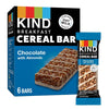 KIND Breakfast Cereal Bars, Gluten Free Snacks, Chocolate with Almonds, 9.3Oz Box (6 Bars)