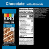 KIND Breakfast Cereal Bars, Gluten Free Snacks, Chocolate with Almonds, 9.3Oz Box (6 Bars)