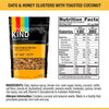 KIND Healthy Grains Clusters, Oats & Honey with Cocunut, 11 Oz, 1 Bag