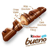 Kinder Bueno Milk Chocolate and Hazelnut Cream Candy Bar (1.5 Oz., 20 Pk.)