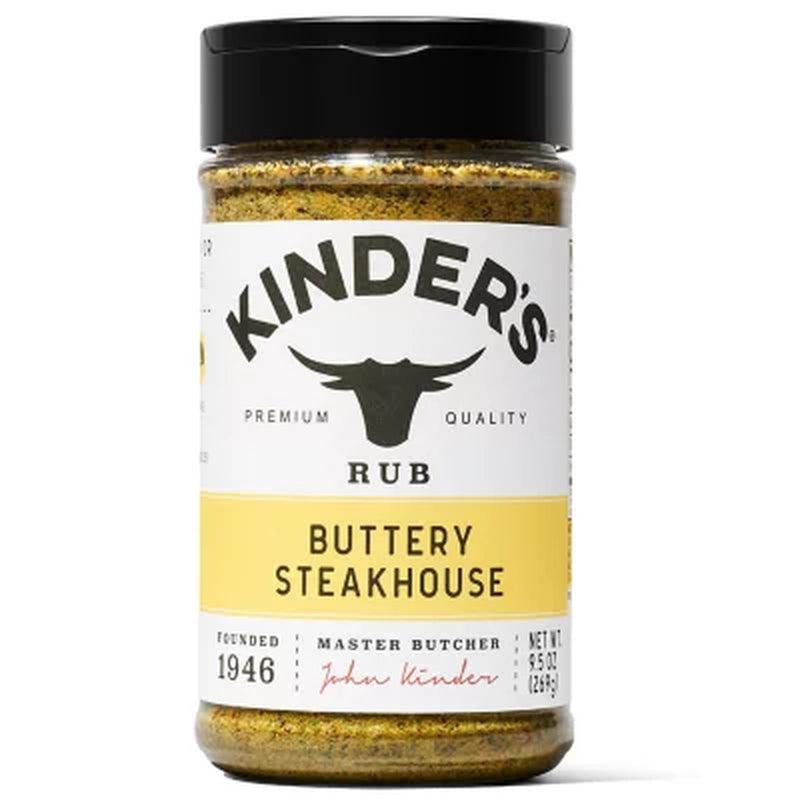 Kinder'S Buttery Steakhouse Rub and Seasoning (9.5 Oz.)